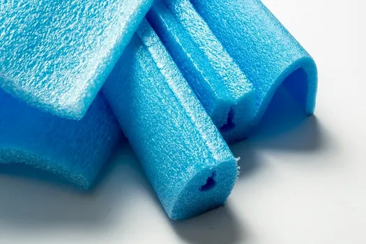 niebieska pianka